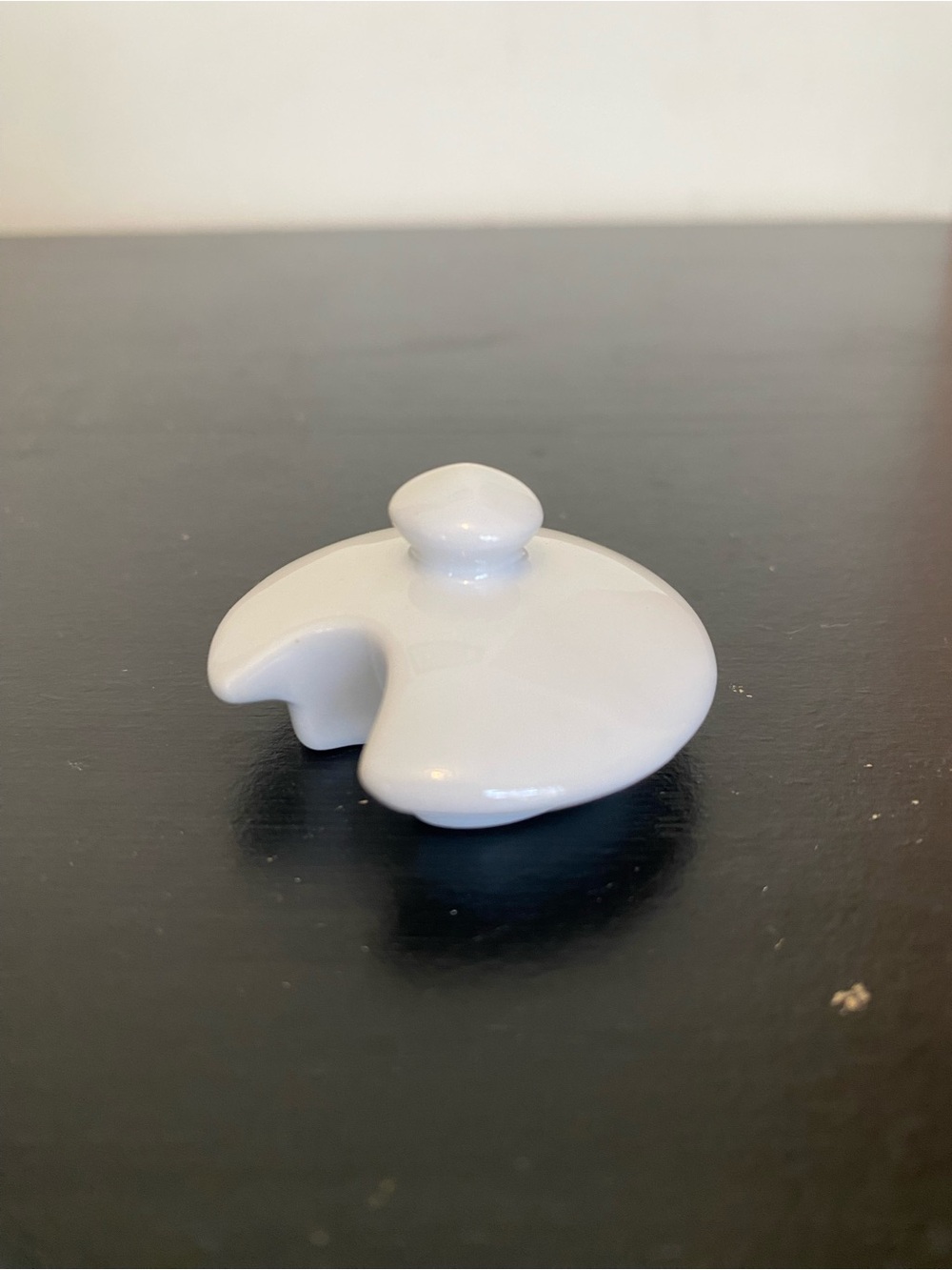 Pottery Barn Great White Condiment Serving Set Sugar Dish *LID ONLY*